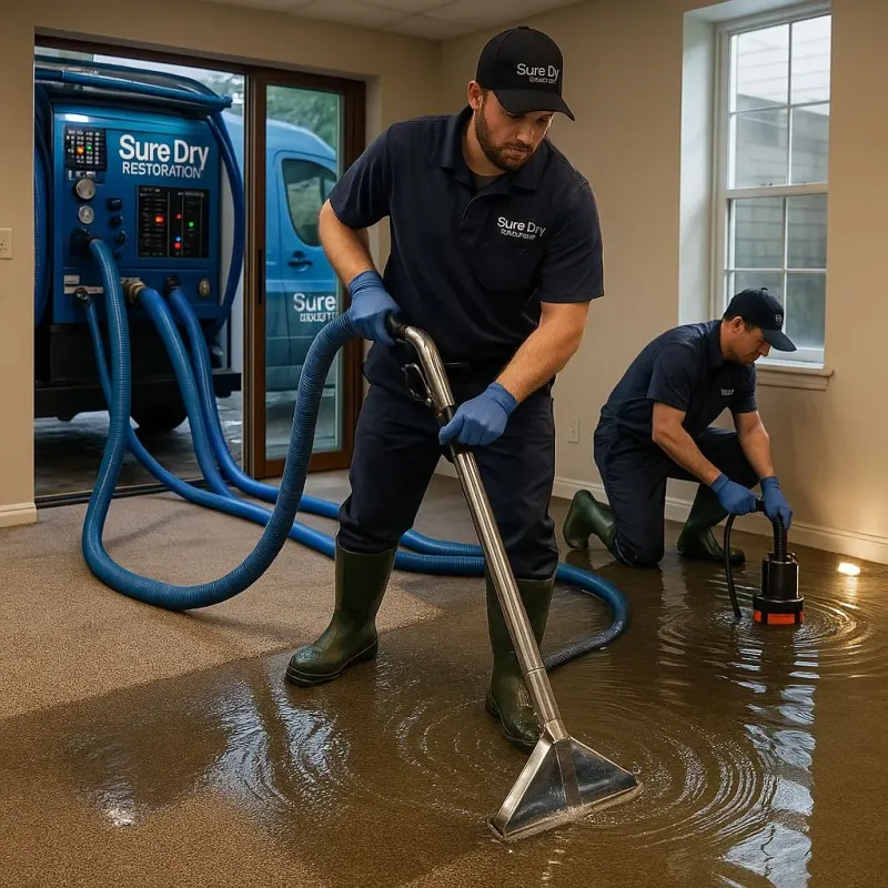 Water Extraction and Removal process in North New Hyde Park, NY